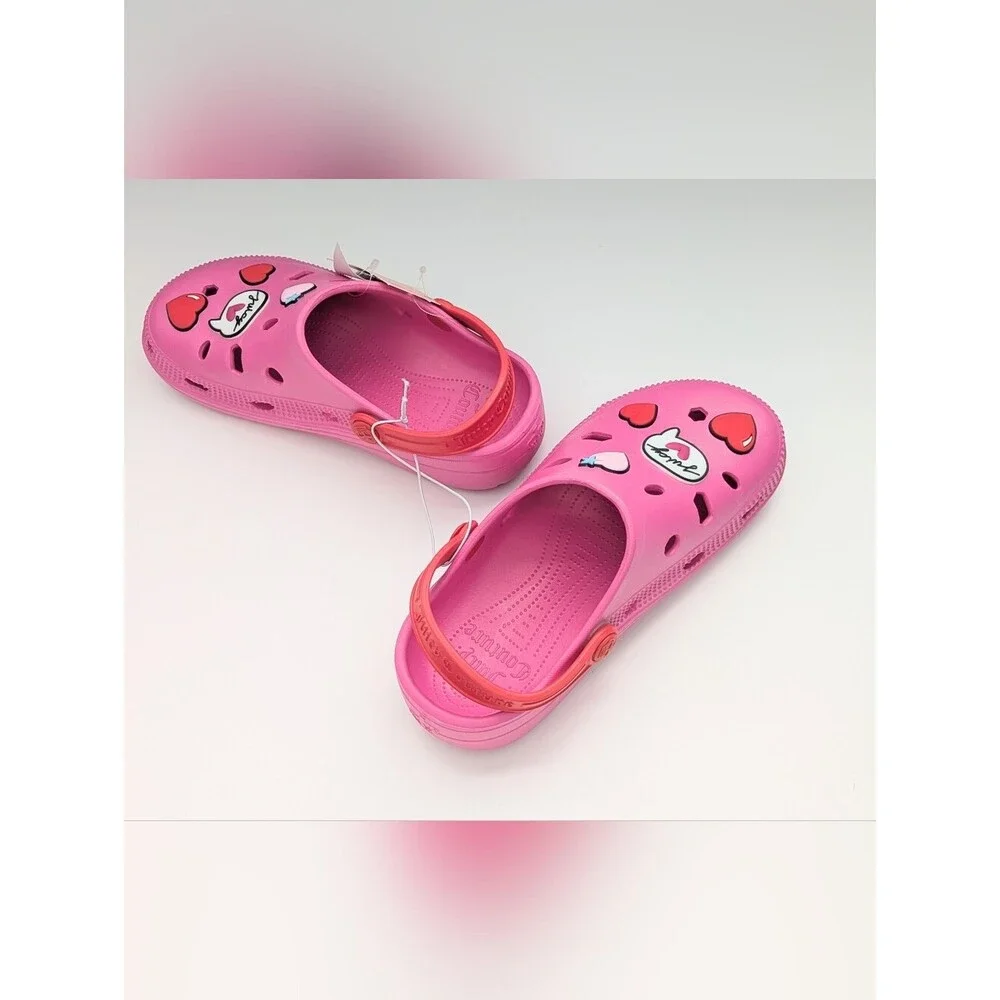 Juicy Couture Kids' (Size 3) Pink Slip-On 